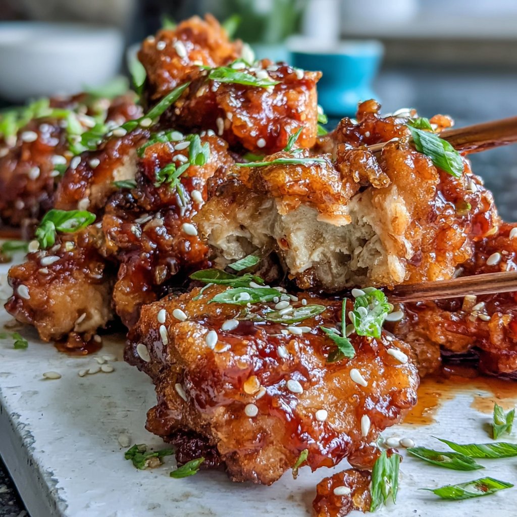 Sticky Orange Chicken